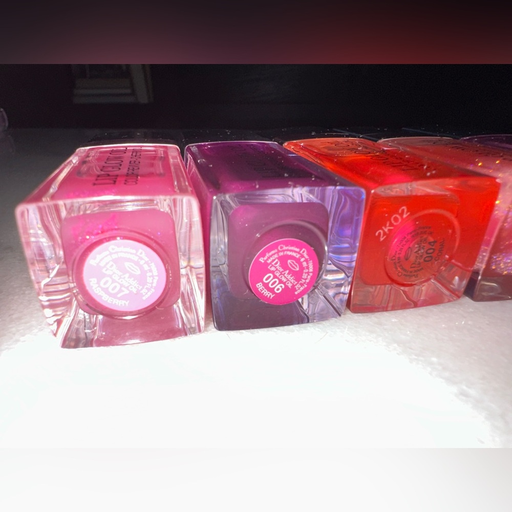 Dior Lip Glow Oil Collection - Pink, Purple, Orange - Picture 2 of 6